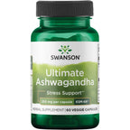 Buy now Swanson Ultimate Ashwagandha KSM-66 - Herbal Supplement Supporting Healthy Stress Levels & Relaxation - Natural Formula to Promote a Calm & Relaxed Mindset - (60 Veggie Capsules, 250mg Each) at indiglob india