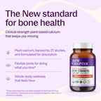New Chapter Bone Strength Take Care Supplement, 120 Slim Tablets | Clinically Studied Plant Calcium from Red Marine Algae for Bone and Heart Health, Vegan, Organic and Gluten Free