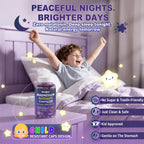Magnesium Glycinate Gummies 500mg for Adults & Kids, High Absorption, 120Ct | Sugar Free Magnesium Calm Sleep Aid, Kids Sleep Gummies w/ Glycine L-Theanine B6 for Sleep, Calm, Muscle, Relax, No Melatonin