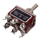 Buy now BOJACK RT1322FS Toggle Switch 125V 20A Momentary Automatic Reset Switches 250V 15A DPDT ON -Off- ON 6 Terminal pin Rocker Switch with Metal Waterproof Cap (Pack of 2) at indiglob india