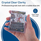 Buy now BCW 3x4 Standard Topload Card Holders | 100 Pack | Top Loaders for Cards | Rigid Card Protector | Fits Standard Size Cards Up to 20pt at indiglob india