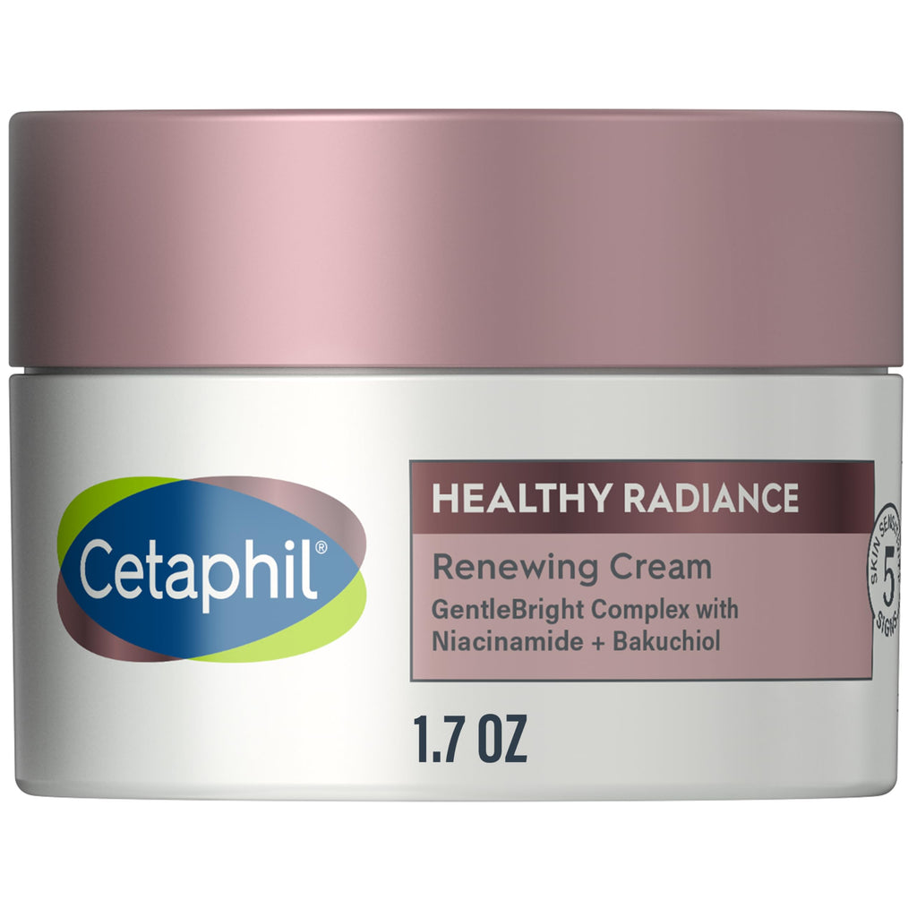 Buy now Cetaphil Face Cream, Healthy Radiance Renewing Cream, Visibly Reduces Look of Dark Spots, Brightening Lotion, Designed for Sensitive Skin, Hypoallergenic, Fragrance Free, 1.7oz at indiglob india