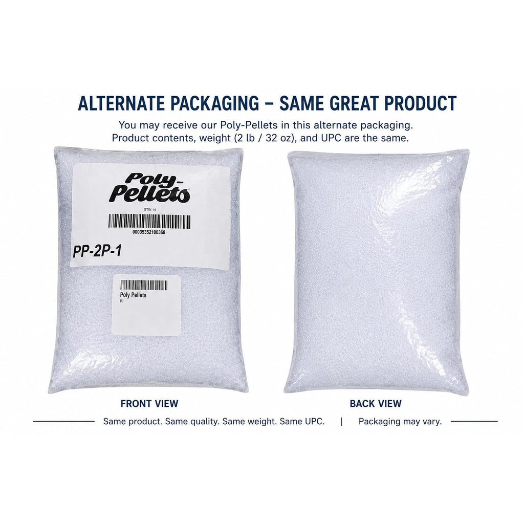Poly-Fil Fairfield Poly-Pellets Weighted Stuffing Beads, 32-Ounce Bag, 1 Pk