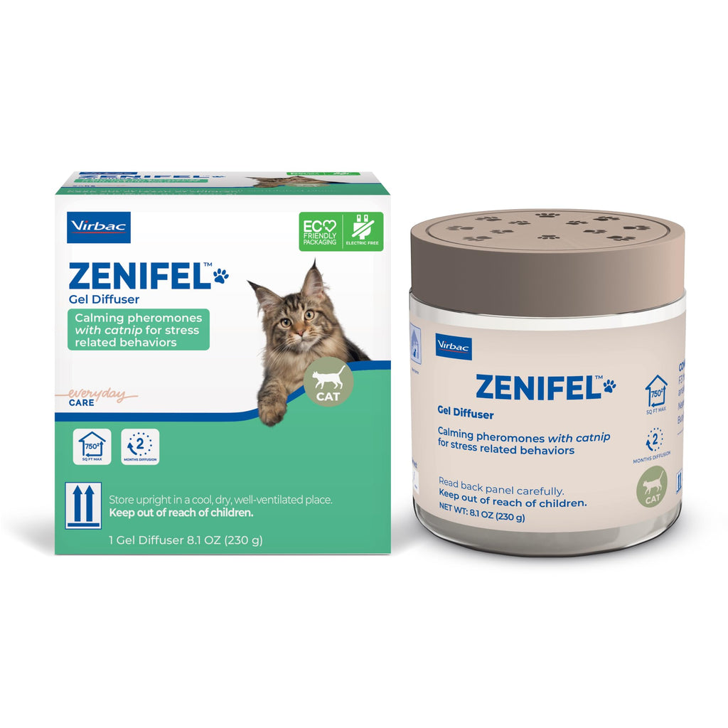 ZENIFEL Gel Diffuser Cat Calming Pheromone|Supports Stress Relief