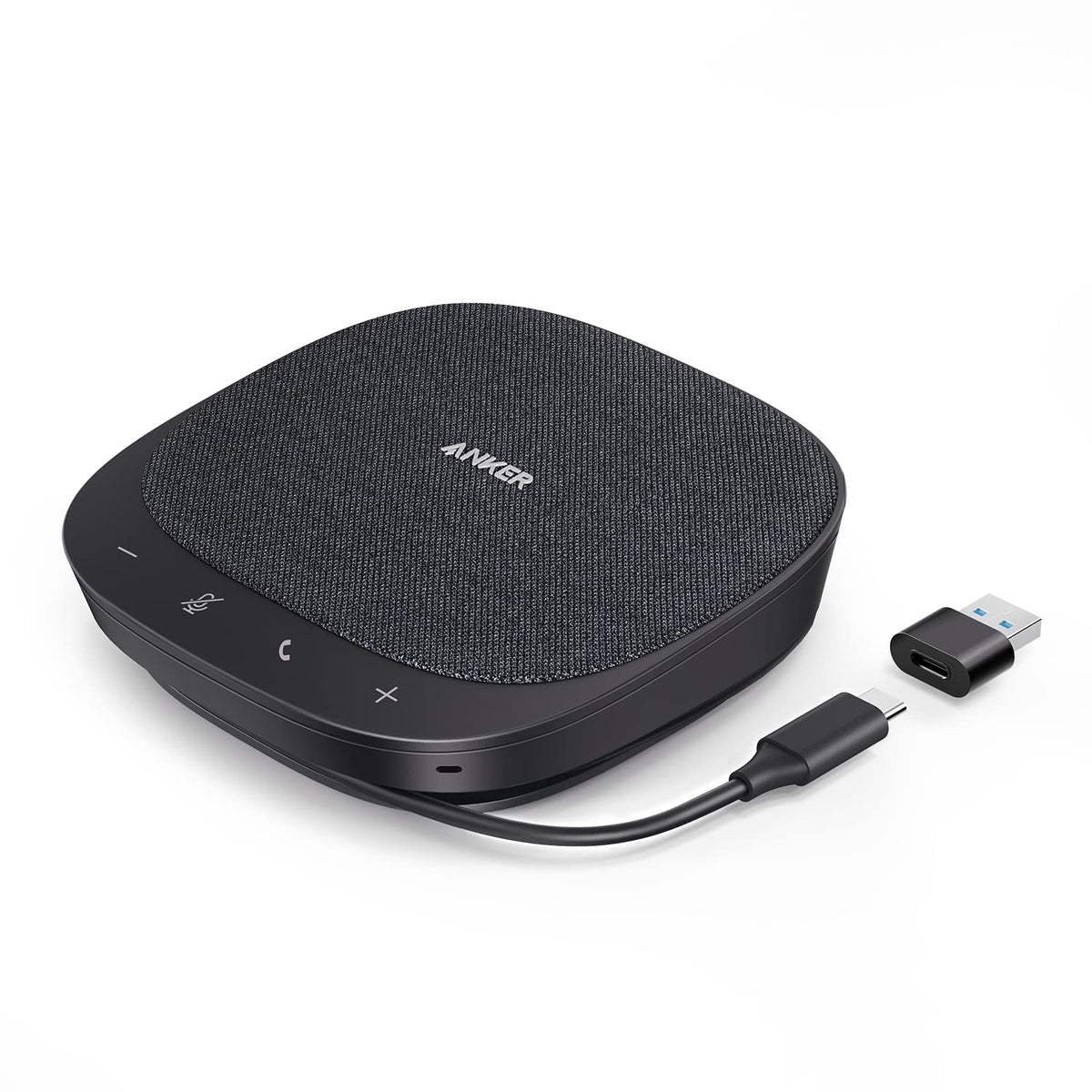 Anker PowerConf S330 USB Speakerphone for Home Office, Plug and Play