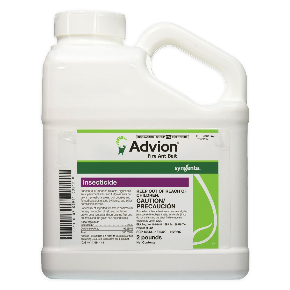 Syngenta - A20380A - Advion Fire Ant Bait - Insecticide - 2lb