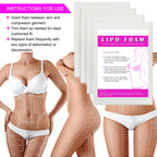 4 Pack Lipo Foam Pads Post Surgery 8"X11" Ab Board Foam