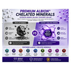 KAPPA NUTRITION Mineral 13 in 1 Advanced Complex with Albion® Chelated Minerals & MenaQ7® MK-7 Vitamin K2 | Calcium, Zinc, Selenium, Chromium, Iodine & Trace Minerals | 90 Vegan Capsules