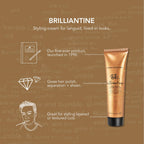 Bumble and bumble. Brilliantine Styling Cream | Adds Separation and Shine | With Castor Oil | For Medium to Thick Hair Types, 2 Fl Oz