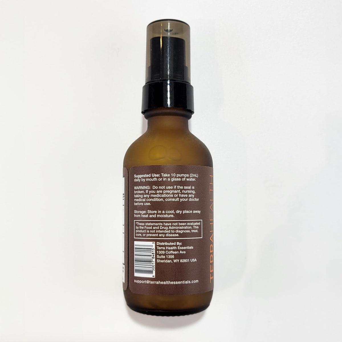 Terra Health Essentials Liposomal Curcumin Liquid Supplement, 2 fl oz