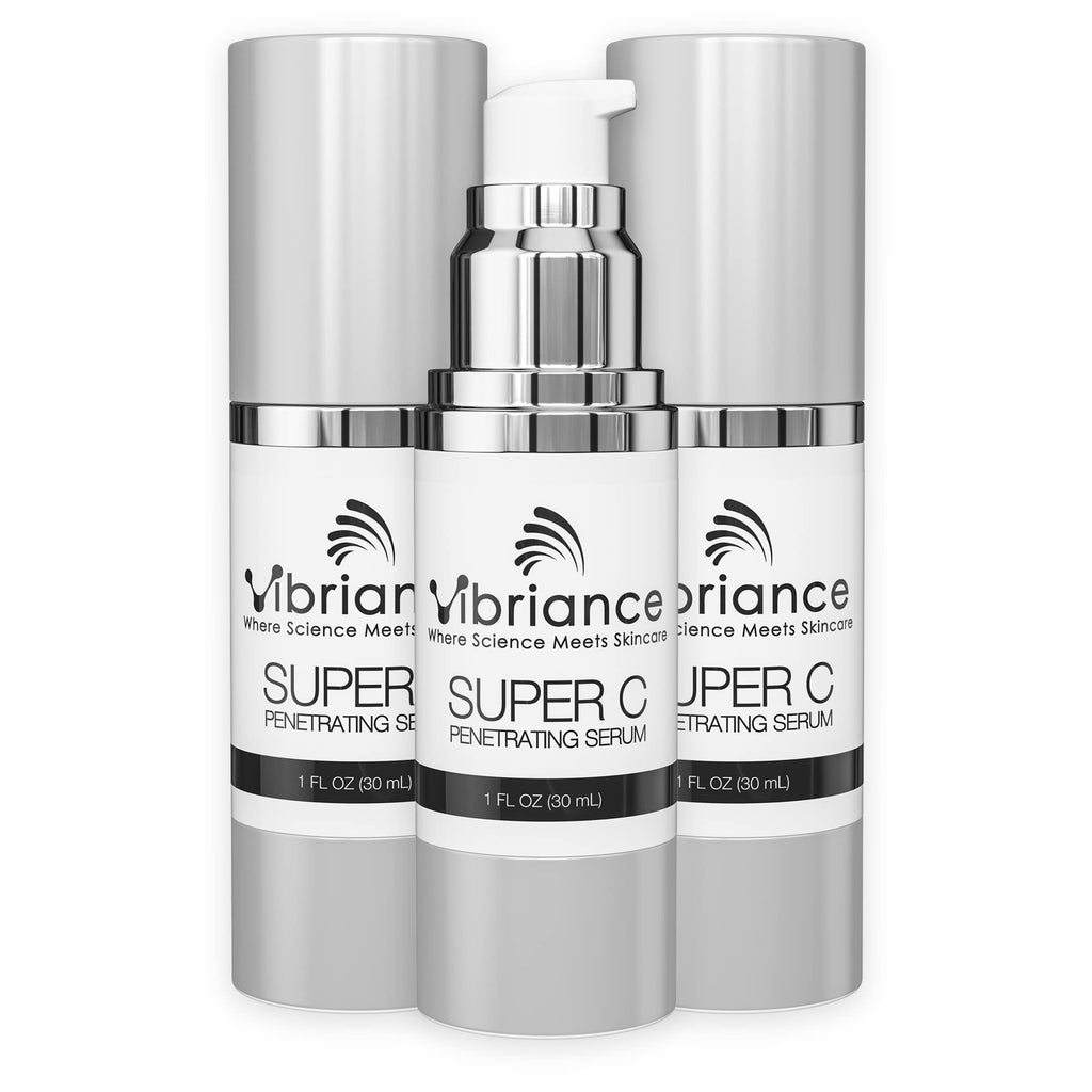 Vibriance Super C Vitamin C Serum for Mature Skin, 1 fl oz | All-in-One Vitamin C, Hydrates, Firms, Lifts, Smooths, Targets Age Spots, Wrinkles