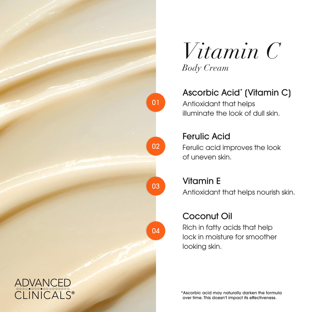 Buy now Advanced Clinicals Vitamin C Cream Visibly Brightening Body Lotion | Vitamin C Moisturizer Skin Care Body Cream For Women & Men Helps Visibly Improve Look Of Dark Spots & Uneven Skin Tone, 2-Pack at indiglob india