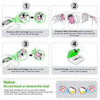 Ankink 63XL Ink Cartridges Replacement for HP 63 XL (Color/Tricolor 2-Pack)