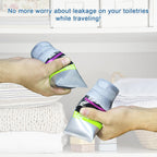 Buy now 8 Pack Silicone Bottle Covers for Travel, Cruise Must Haves, Travel Essentials for Women Men, Travel Size Toiletries, Cruise Ship Essentials, Travel Accessories Luggage, Elastic Sleeves Leak Proofing at indiglob india