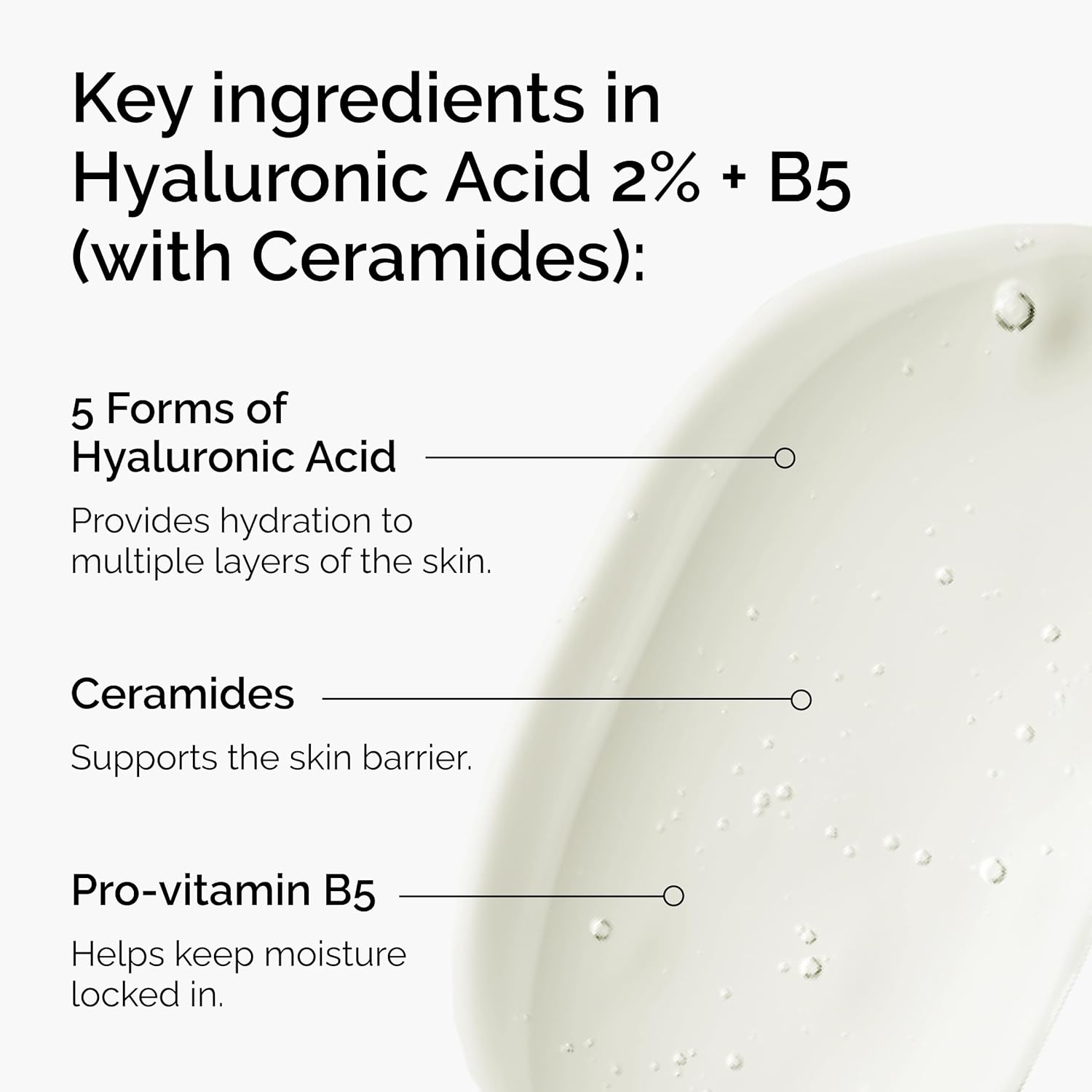 Buy now The Ordinary Hyaluronic Acid 2% + B5 (with Ceramides), Multi-Depth Hydration Serum for Plumper, Smoother Skin at indiglob india