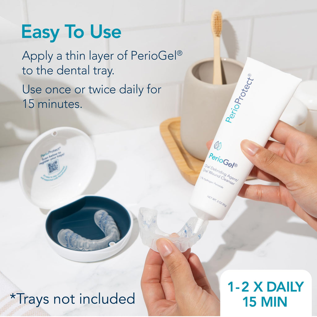 Perio Gel | Periodontal Treatment for Teeth | Promotes Teeth Whitening (3 oz.)