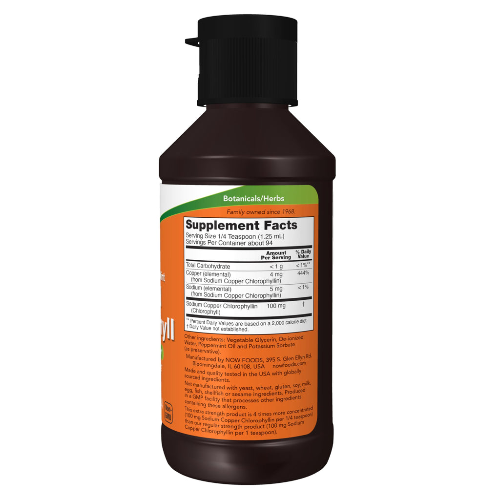 Buy now Now Foods Supplements, Extra Strength Liquid Chlorophyll, Mint, Internal Deodorizer*, Promotes Clean at indiglob india