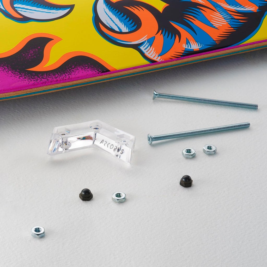Skateboard Wall Mount – Premium Clear Skateboards Hanger - Storage Rack