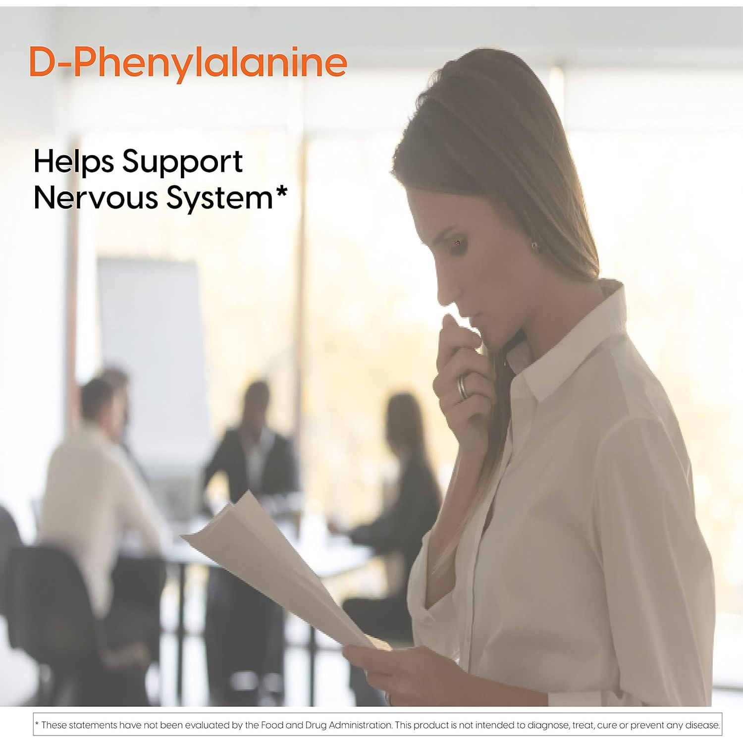 Buy now Doctor's Best D-Phenylalanine, Supports Mood, Nervous System, Non-GMO, Vegan, Gluten Free, 500 mg, 60 Veggie Caps at indiglob india