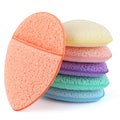 6Pcs Facial Sponges Set, Cleansing Puff, Colorful Facial Sponges for Face Wash, Reusable Makeup Remover Exfoliating Pads for Daily Cleansing