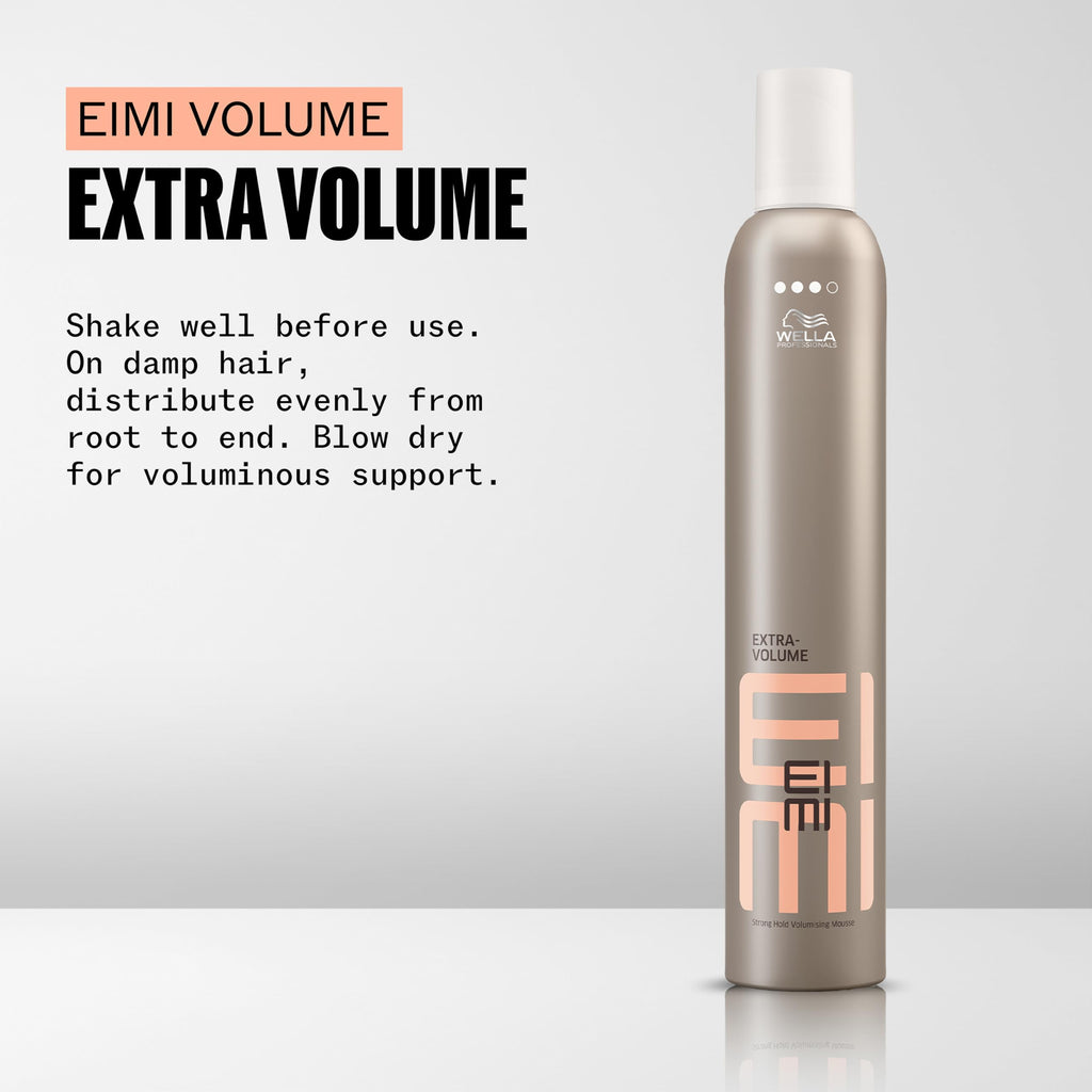 Wella Professionals EIMI Extra Volume | Volumizing Hair Styling Mousse