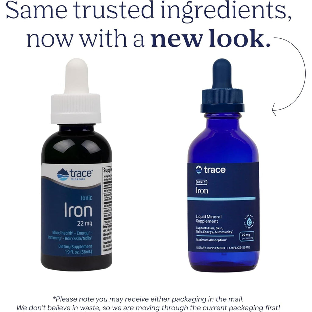 Buy now Trace Minerals Ionic Iron 22 mg - Dietary Supplement to Support Immune System Health & Energy - Liquid Ionic Trace Mineral Supplement with Ferrous Sulfate - 1.9 fl oz (About 46 Servings) at indiglob india