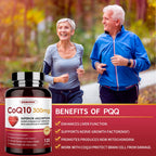 ZEBORA CoQ10 300mg Softgels, 120 Servings