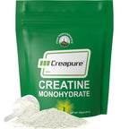 Creapure Creatine Monohydrate Powder. High Purity German Made Creatine | Pure and Unflavored with Nothing Else Added at All. For Men & Women. Zero Bloating, No Sugar, Vegan Friendly Supplement