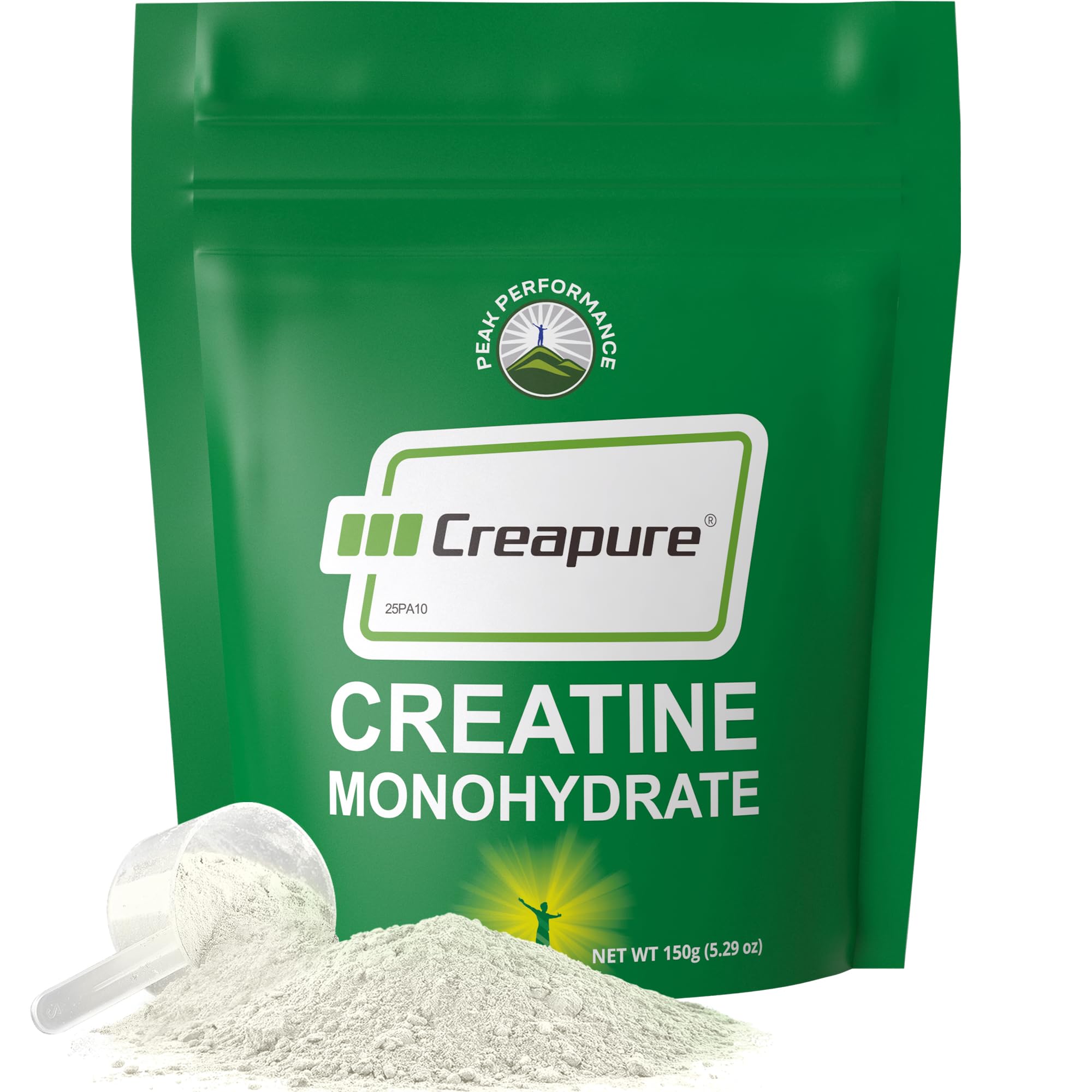 Creapure Creatine Monohydrate Powder. High Purity German Made Creatine | Pure and Unflavored with Nothing Else Added at All. For Men & Women. Zero Bloating, No Sugar, Vegan Friendly Supplement