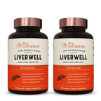 LiverWell Liver Cleanse, Rejuvenation, Metabolic Support - Liver Supplement for Liver Health w/Highly Bioavailable Milk Thistle Extract, N-Acetyl Cysteine, Alpha Lipoic Acid, Zinc, Selenium - 60 Caps