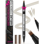 Buy now iMethod Microblading Eyebrow Pen - Eyebrow Pencil Magical 2-in-1 Dual-Ended Eye Brow Pencils for Women with 4-Fork-Tip & Ultra Precise Brush-Tip Create Natural Hair-Like Brows, Last All-Day, Brown at indiglob india