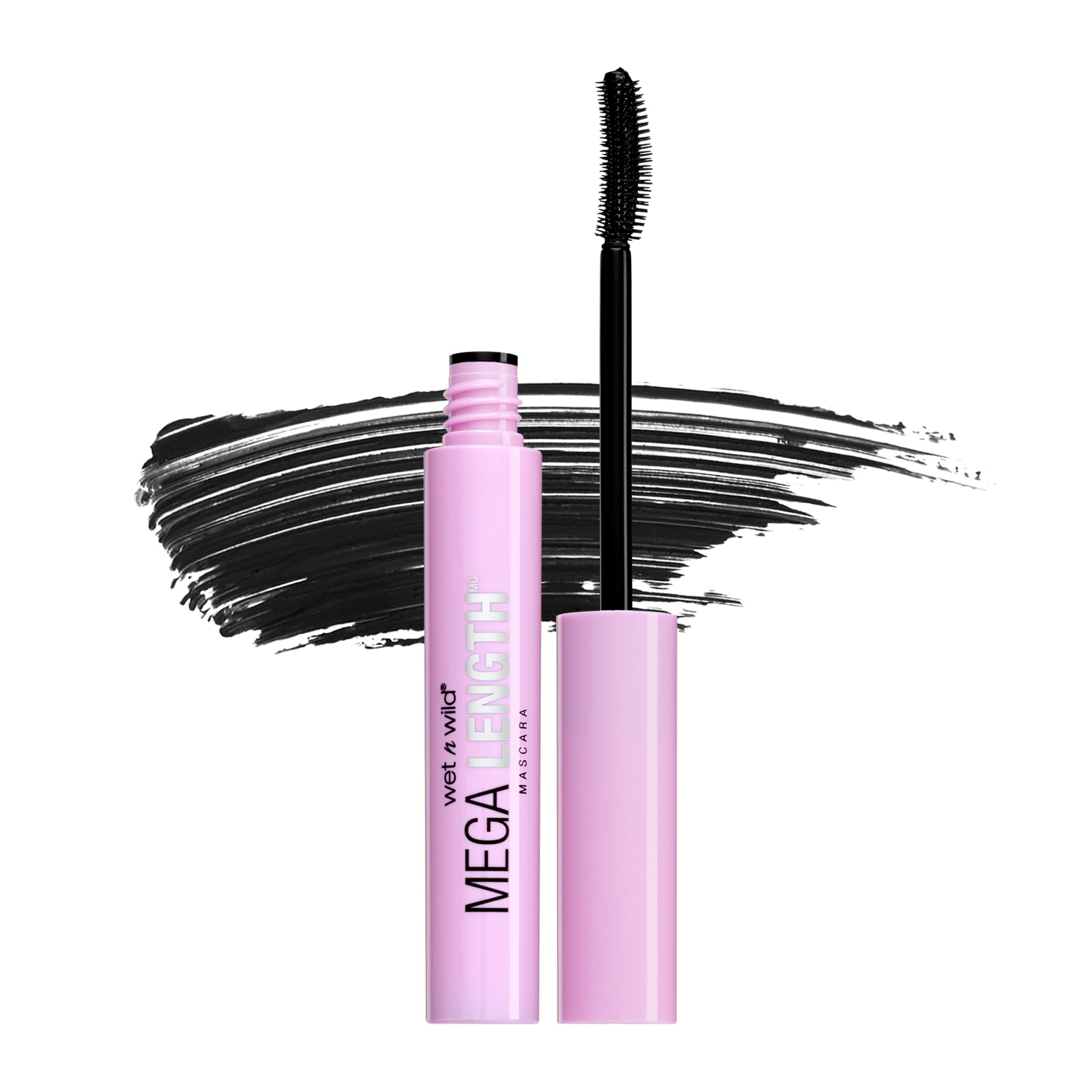wet n wild Mascara Mega Volume - Volumizing, Waterproof, Smudge-Resistant, Cruelty-Free, Gluten-Free, Sulfate-Free & Vegan - Very Black