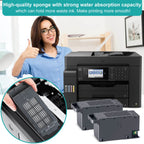 C9345 Ink Maintenance Box Replacement for WF-7840 ET-16650 ET-16600 ET-8550 ET-5850 ET-5880 ET-8500 WF-7820 WF-7310 ET-5800 EC-C7000 ST-C8000 ST-C8090 Printers (C12C934591/PXMB9/C9345)(2 Packs)