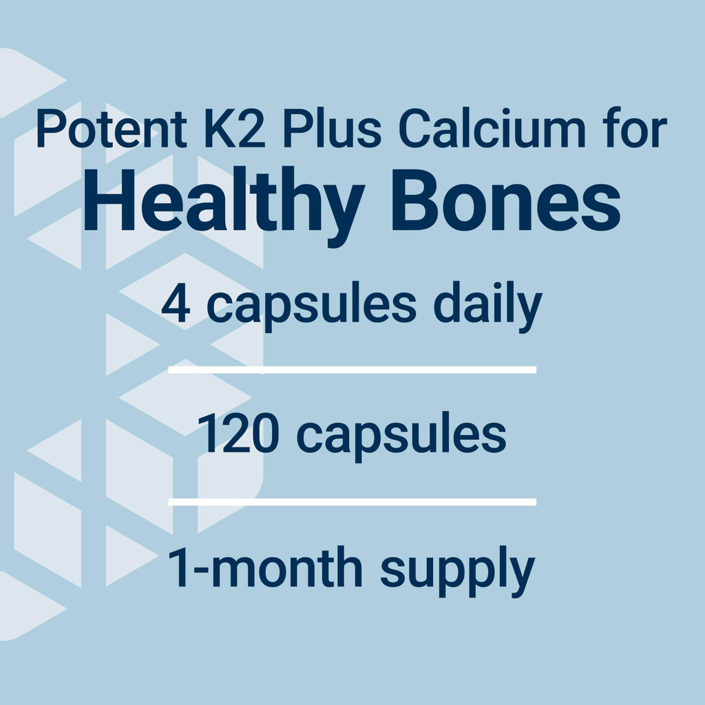 Life Extension Bone Restore Elite with Super Potent K2, 120 Capsules