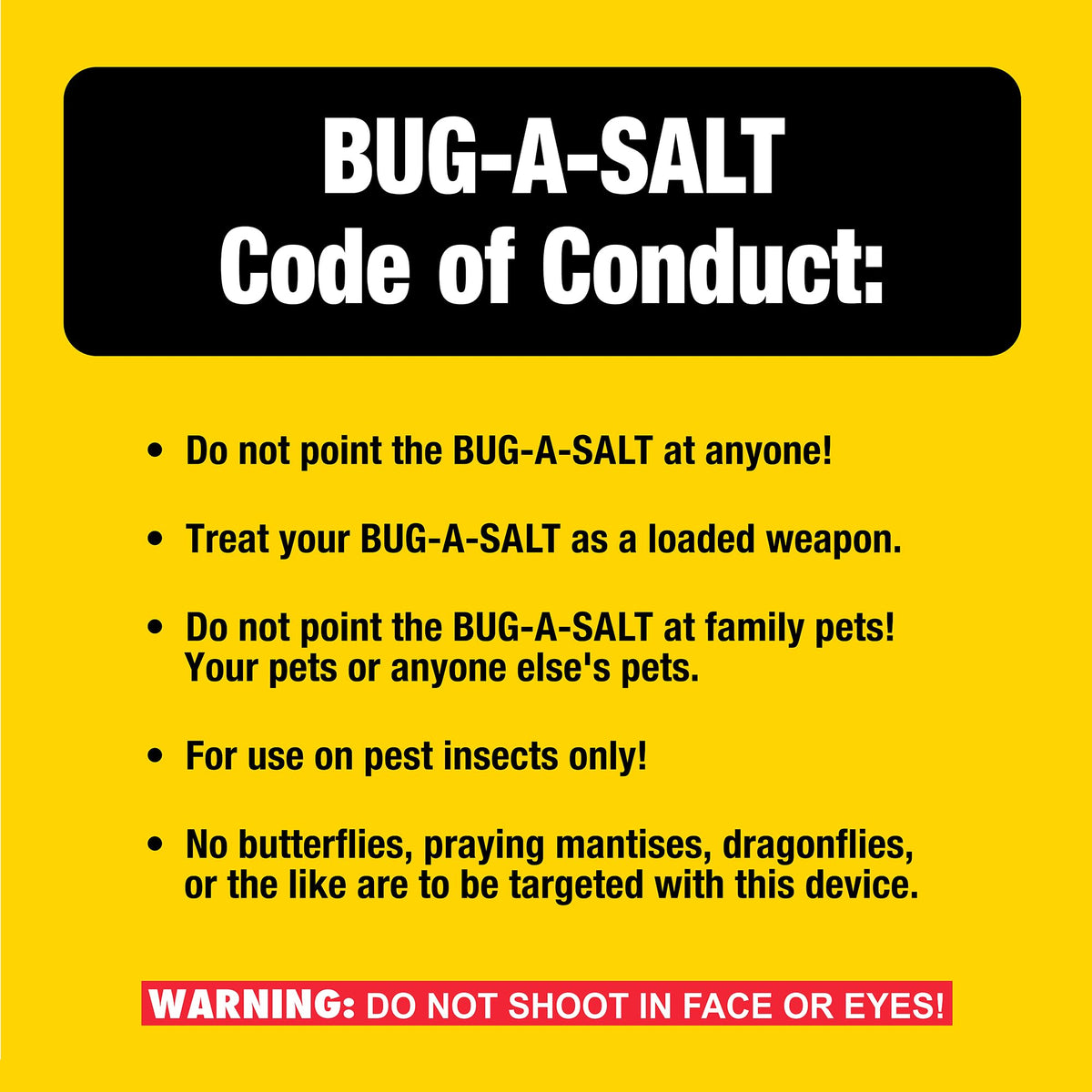BUG-A-SALT Black Fly 3.0