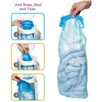 Diaper Pail Refill Bags, 1088 Counts, 34 Bags, Fully Compatible with Arm&Hammer Disposal System