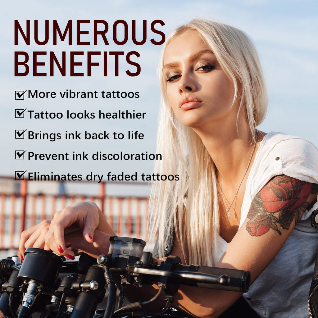2pack Tattoo Aftercare Butter Balm, 2.6 oz, Old & New Tattoo Moisturizer Healing Brightener for Color Enhance, Natural Tattoo Cream