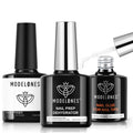 modelones 10-in-One X Nail Gel Glue with Nail Dehydrator Primer Set