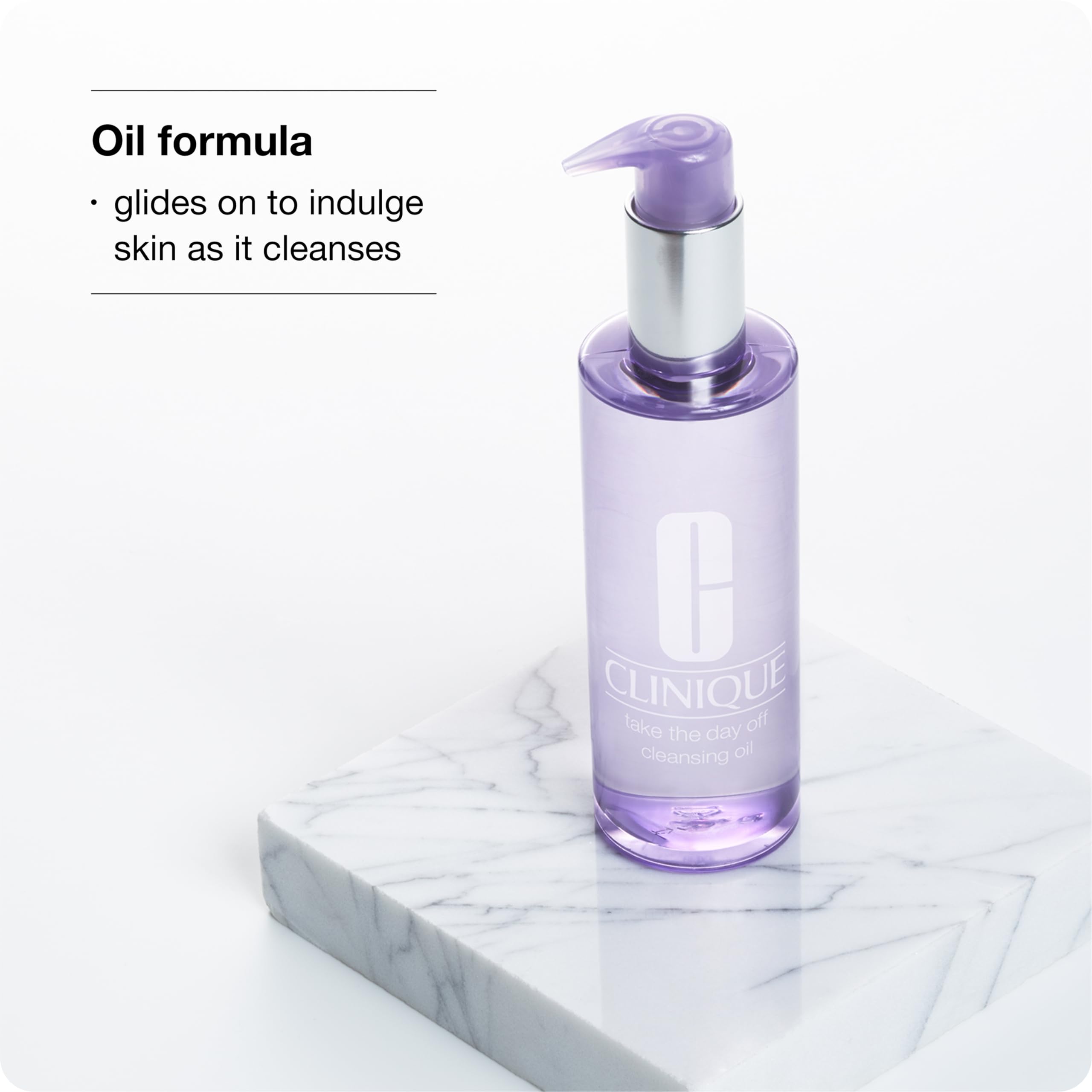 Buy now Clinique Take The Day Off Cleansing Oil Makeup Remover | Dissolves Makeup + Sunscreen | For All Skin Types, 6.7 Fl Oz at indiglob india