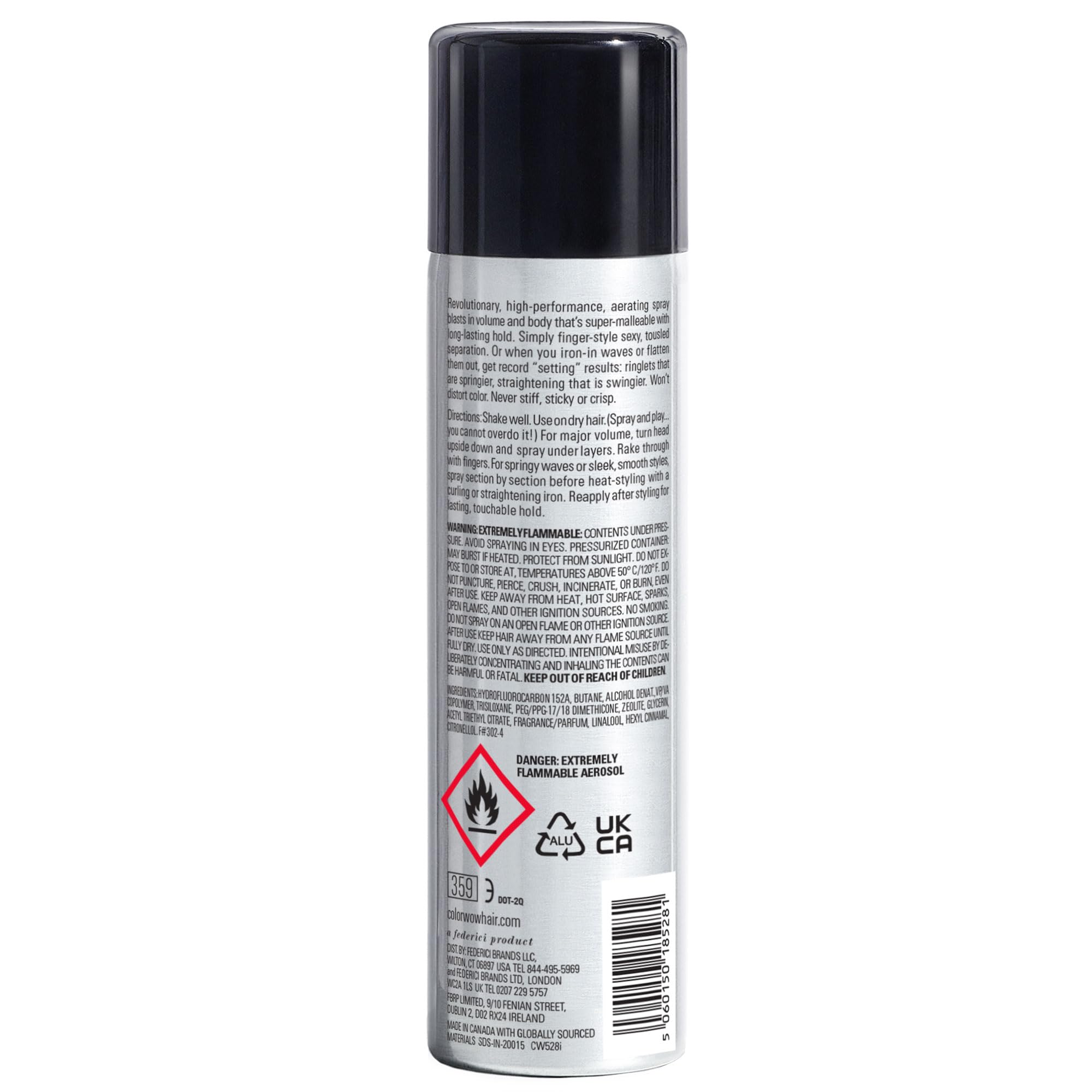 COLOR WOW Style on Steroids Texturizing Spray, Non-Sticky Hair Texturizer for Instant Volume and Texture