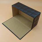 Buy now High-end Fashion PU Leather Tissue Box Holder Business Black, Rectangular Napkin Holder Drawer Paper Dispenser, Home Office Car Tissue Holder with Magnetic Bottom (Black Checkered) at indiglob india