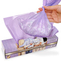 BOS, Odor-Locking Incontinence Disposal Bags, Made in Japan, Unscented Smell Blocking Technology [Small, 90 Count]