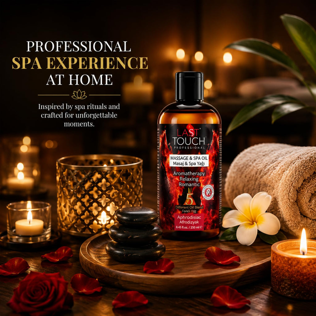 Aphrodisiac Massage Oil for Couples - Massage Oils for Date Night - Massage Oil for Massage Therapy - Aromatherapy Oil for Intimate Moments -Aphrodisiac Massage Oils - Muscle Relaxer Oils 8.45 Fl Oz.