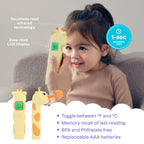 Playhouse MD Giraffe Baby & Kids No-Touch Forehead & Ear Thermometer