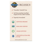 Garden of Life Organic Ashwagandha Supplement with Probiotics & Ginger - Stress, Mood & Energy Support, Vegan, Gluten Free, Non GMO, 2 Month Supply, 60 Tablets