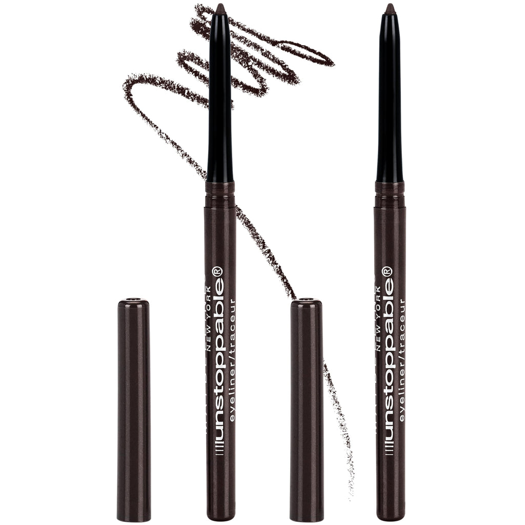 Buy now Maybelline Unstoppable Waterproof Mechanical Brown Eyeliner Pencil, Easy to Apply, Smooth Glide, Up to 24 Hour Wear, Espresso, Pack of 2 at indiglob india
