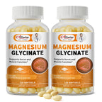 Magnesium Glycinate 400mg Softgels,Small Easy to Swallow Magnesium Capsules | Magnesium Glycinate Supplement with High Absorption, Small Easy-To-Swallow Softgels Support Sleep, Muscle and Daily Calm