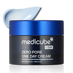 medicube Zero Pore One-Day Cream - Moisturizer for Pore & Oily Skin | Visible Pores & Excess Oil Care - Pore Refining with Panthenol, Salicylic Acid, and Niacinamide, Korean Skincare, 1.69 fl.oz