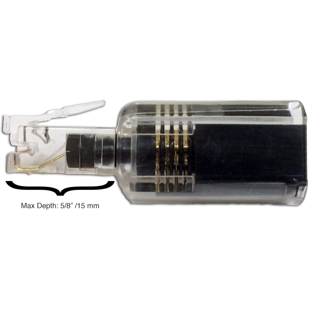 Buy now Softalk 21002 Phone Cord Detangler Clear/Black Landline Telephone Accessory at indiglob india