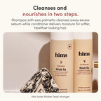 hims Thick Fix Shampoo & Conditioner, Saw Palmetto, Eucalyptus, 6.4 fl oz | Saw Palmetto for Healthy Hair Growth and Thickening, Scalp Cleansing, Vegan, Sulfate-Free, and Cruelty-Free